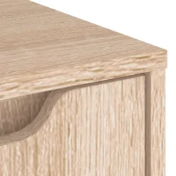 vidaXL Dressoir VISNES 60x40x73 cm spaanplaat sonoma eikenkleurig