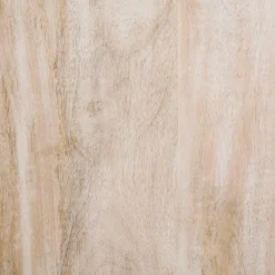 vidaXL Dressoir Witte Was Afwerking 60 x 33 x 75 cm Massief Mango Hout