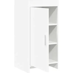 vidaXL Dressoir Wit 40 x 36 x 80 cm Bewerkt hout