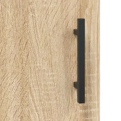 vidaXL Dressoir 34,5x34x90 cm bewerkt hout sonoma eiken