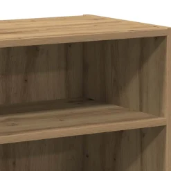 vidaXL Dressoir 103,5x35x70 cm bewerkt hout artisanaal eikenkleurig