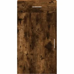vidaXL Dressoir 50x42,5x93 cm bewerkt hout gerookt eikenkleurig
