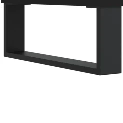 vidaXL Dressoir 57x35x70 cm bewerkt hout zwart