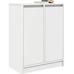 vidaXL Dressoir 57x34x76 cm bewerkt hout wit