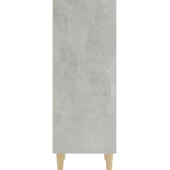 vidaXL Dressoir 34,5x32,5x90 cm bewerkt hout betongrijs