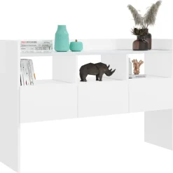 vidaXL Dressoir 105x30x70 cm bewerkt hout wit