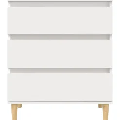 vidaXL Dressoir 60x35x70 cm bewerkt hout wit