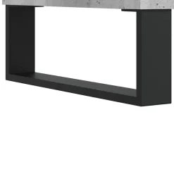 vidaXL Dressoir 60x35x70 cm bewerkt hout betongrijs