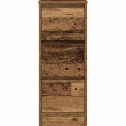 vidaXL Dressoir 29,5x34x76 cm bewerkt hout oud houtkleurig