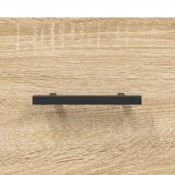 vidaXL Dressoir 34,5x34x90 cm bewerkt hout sonoma eiken