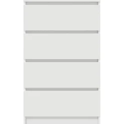 vidaXL Dressoir 60x35x98,5 cm bewerkt hout wit