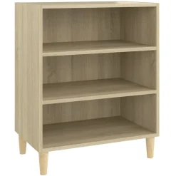 vidaXL Dressoir 57x35x70 cm bewerkt hout sonoma eikenkleurig