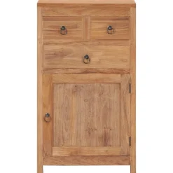 vidaXL Dressoir 50x30x90 cm massief teakhout