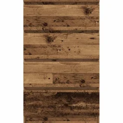 vidaXL Dressoir 60x35x98,5 cm spaanplaat oud hout