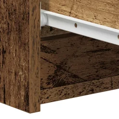 vidaXL Dressoir 60x35x98,5 cm spaanplaat oud hout