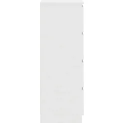 vidaXL Dressoir 37,5x35x99 cm spaanplaat wit