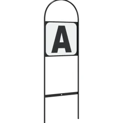vidaXL Dressuurletters 8 st staal