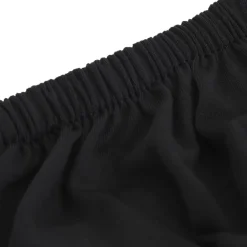 vidaXL Driezitsbankhoes stretch polyester jersey zwart