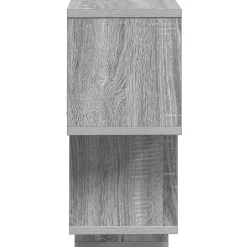 vidaXL Drijvende plank Muurmontage Grijs Sonoma 87 x 20 x 55 cm