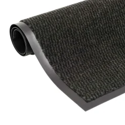 vidaXL Droogloopmat rechthoekig getuft 40x60 cm zwart