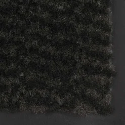 vidaXL Droogloopmat rechthoekig getuft 40x60 cm zwart