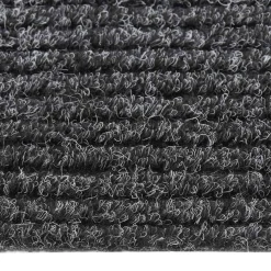 vidaXL Droogloopmat 100x100 cm antracietkleurig