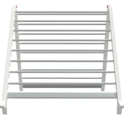 vidaXL Droogrek voor badkuip uitschuifbaar 53-90 cm aluminium