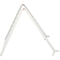 vidaXL Droogrek voor badkuip uitschuifbaar 53-90 cm aluminium