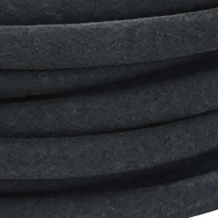 vidaXL Druppelslang 0,6'' 10 m rubber zwart