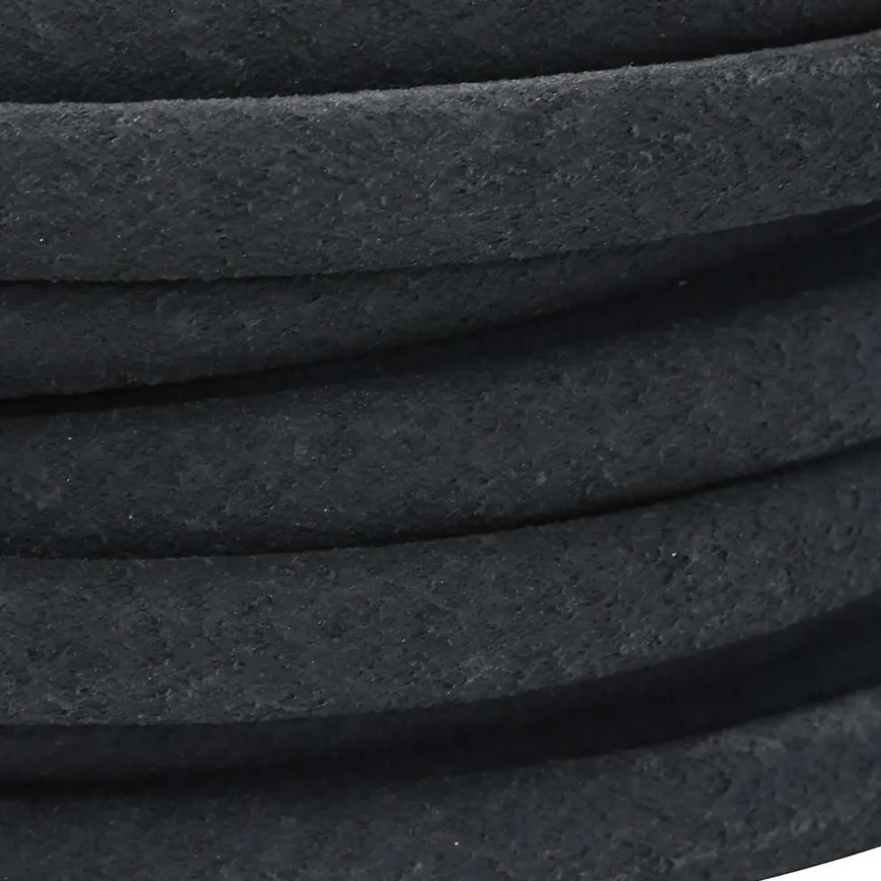 vidaXL Druppelslang 0,6'' 10 m rubber zwart