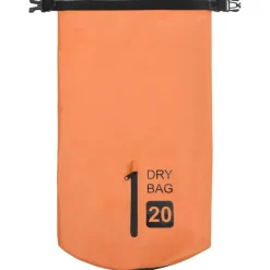 vidaXL Drybag met rits 20 L PVC oranje
