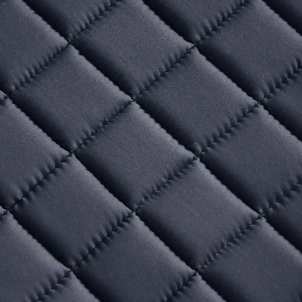 vidaXL Echt lederen paardrijzadel 16" 14 cm (5-in-1 set, zwart)