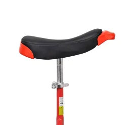 vidaXL Eenwieler verstelbaar 16 inch rood