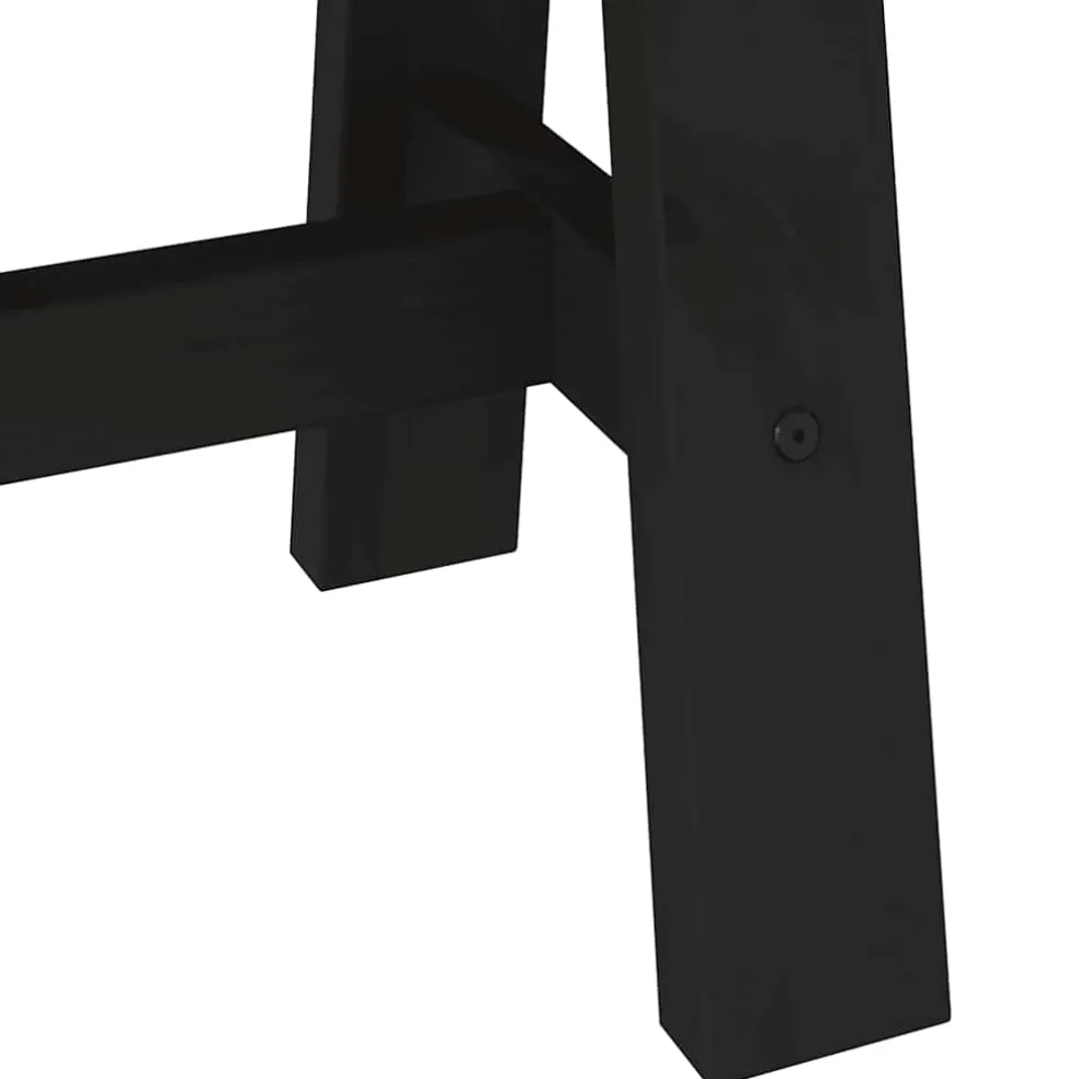 vidaXL Eetbank NOAIN A-vormige poten 180x40x45 cm massief hout