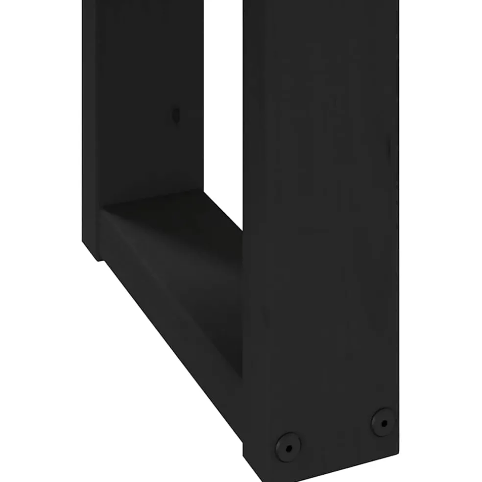 vidaXL Eetbank NOAIN U-vormige poten 180x40x45 cm massief hout