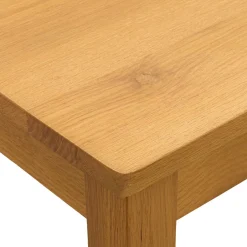 vidaXL Eetbank 95 x 32 x 45 cm Massief Eikenhout Naturel