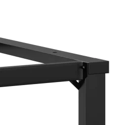 vidaXL Eetfelpoten O-frame 70x70x73 cm staal