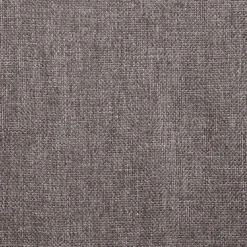 vidaXL Eetkamerstoelen draaibaar 2 st stof taupe