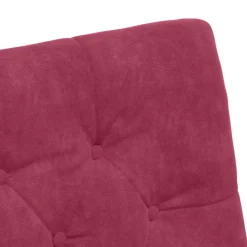 vidaXL Eetkamerstoelen met Wieltjes 2 st Fluweel Lichtgrijs