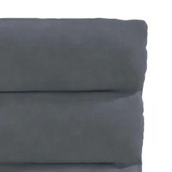 vidaXL Eetkamerstoelen 4 st fluweel donkergrijs