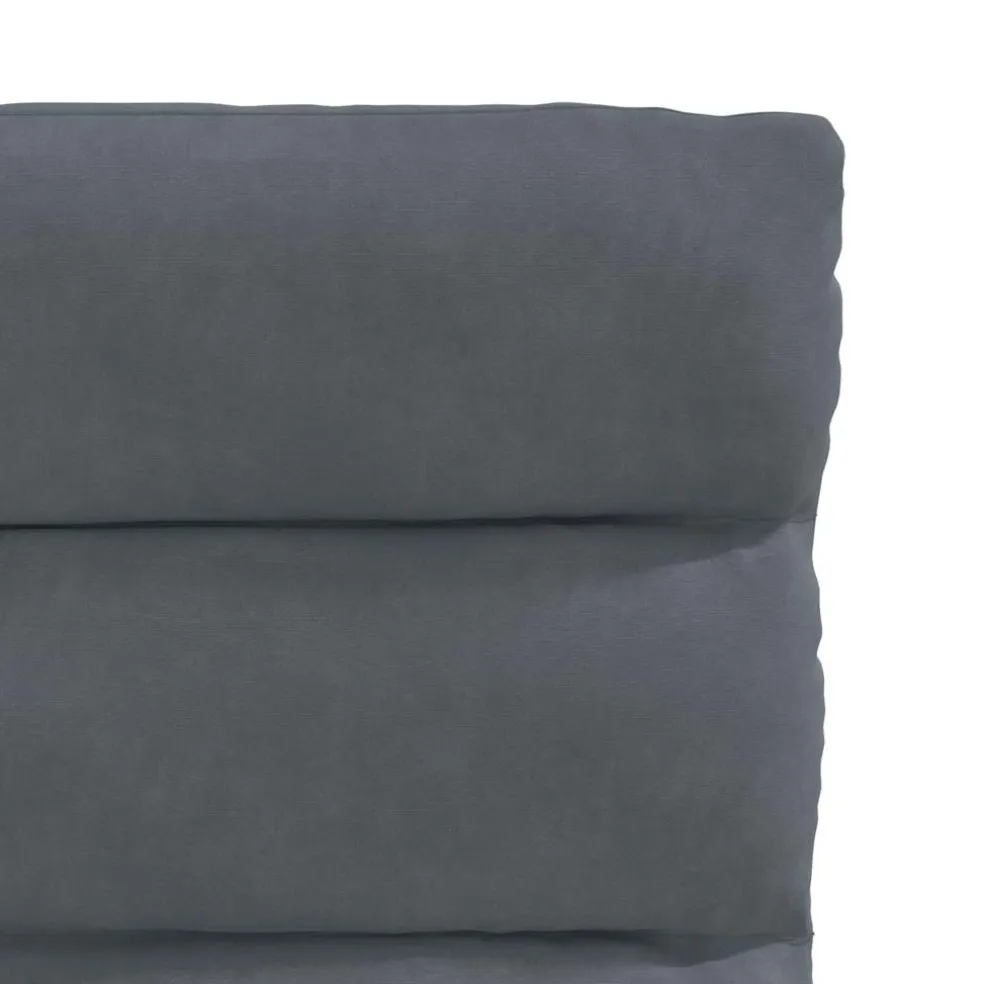 vidaXL Eetkamerstoelen 4 st fluweel donkergrijs