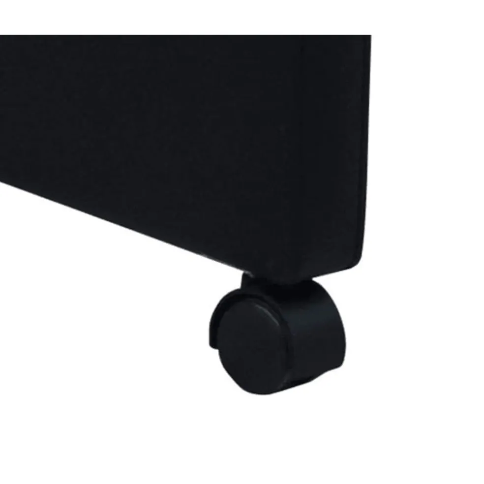 vidaXL Eetkamerstoelen 2 st kunstleer zwart
