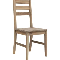 vidaXL Eetkamerstoelen 2 st massief acaciahout