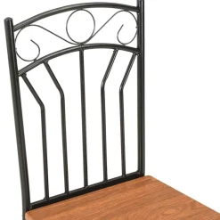 vidaXL Eetkamerstoelen 6 st MDF bruin