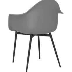 vidaXL Eetkamerstoelen 2 st PP grijs