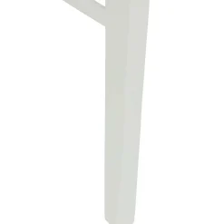 vidaXL Eetkamerstoel 2 st Massief Rubberhout Wit en Grijs