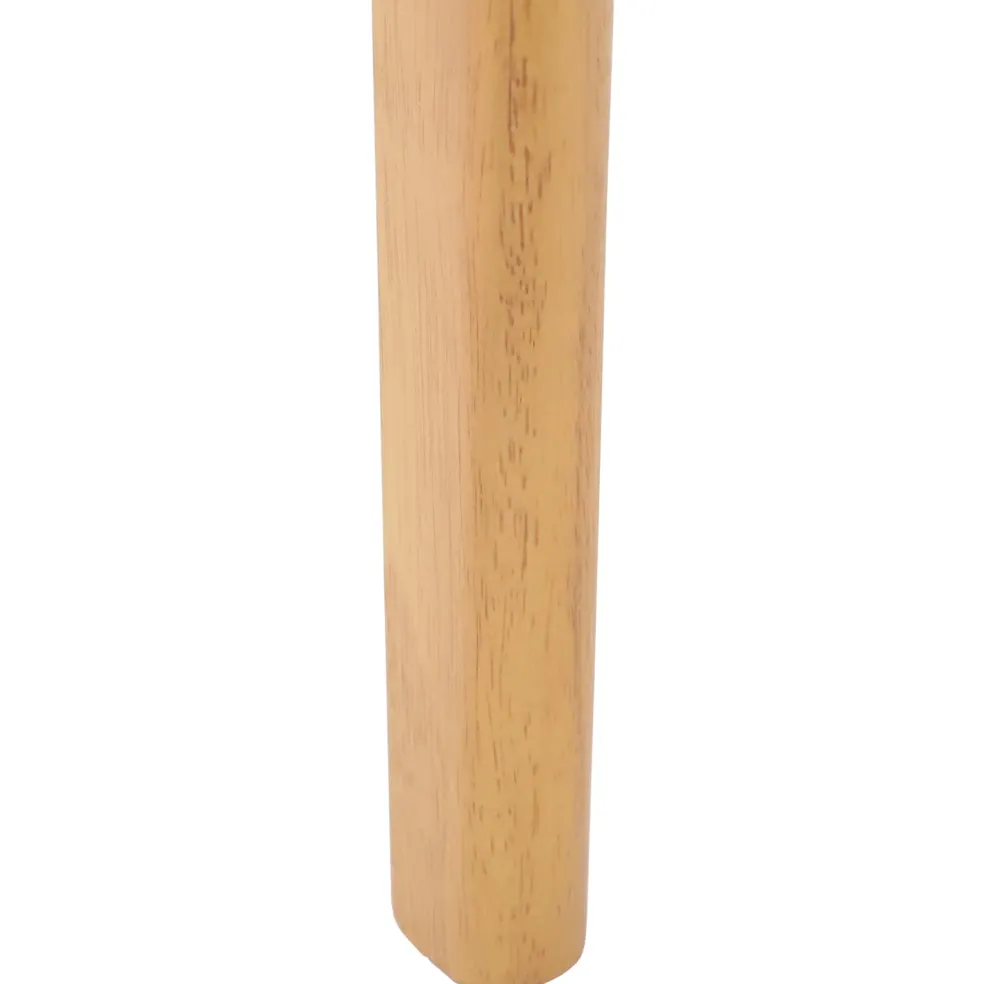 vidaXL Eetkamerstoel 2 st Massief Rubberhout Wit 51 x 61 x 80,5 cm