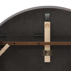 vidaXL Eettafel bruin massief hout rubber
