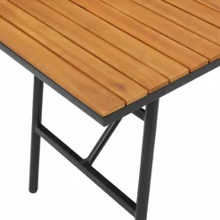 vidaXL Eettafel Bruin 110 x 55 x 61,5 cm Massief Acaciahout