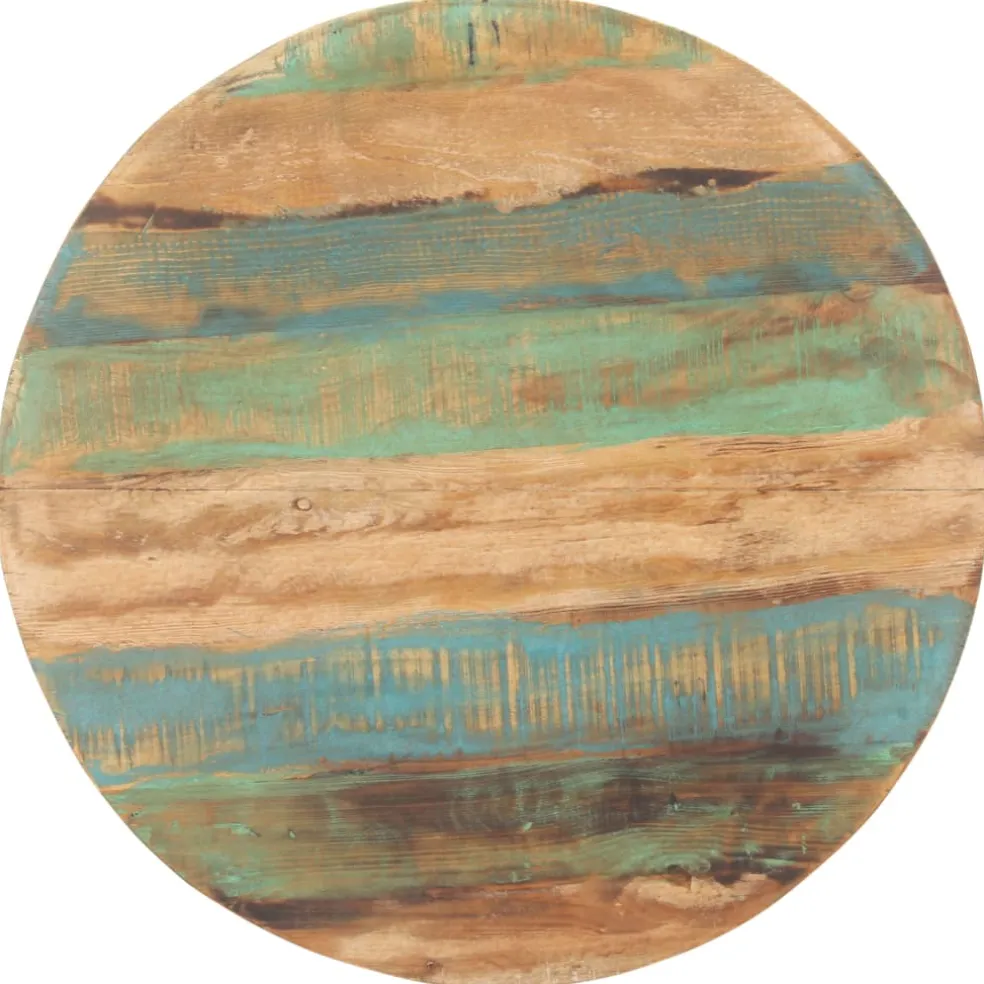 vidaXL Eettafel 80 cm massief gerecycled hout